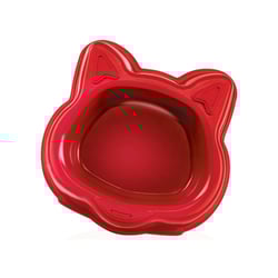 Comedouro Plast Pet Zooplast Face Cat Para Gatos 130Ml - 1 Unidade