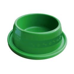 Comedouro Plástico Antiformiga Furacão Pet Nº1 - 350Ml Para Cachorros
