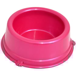 Comedouro Plástico Triton Dog Rosa 300Ml - 1 Unidade