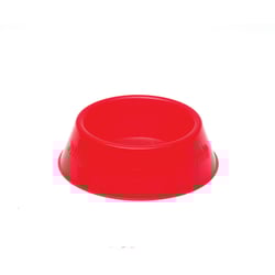 Comedouro Plástico Tudo Pet Vermelho Para Gatos 100Ml - 1 Unidade