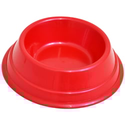 Comedouro Plástico Vermelho Triton Dog Para Gatos - 140Ml