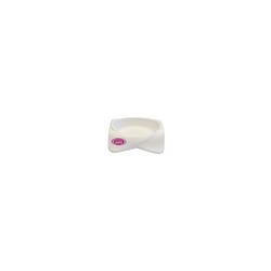 Comedouro Premium Gatos Pet Flex Branco - 1 Unidade