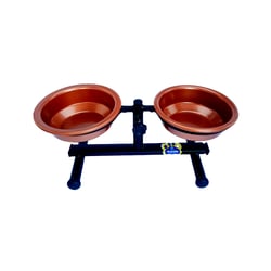 Comedouro Regulável Royale Cobre Para Gatos