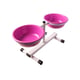Comedouro Regulável Royale Rosa Para Cães - 1 Unidade - Tamanho P - Tamanho P