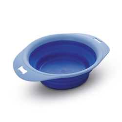 Comedouro Retrátil Silicone Azul The Pets Br 500Ml - 1Un Para Cachorros