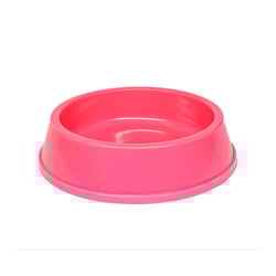 Comedouro Rosa Neon Pet Toys 160Ml Para Gatos