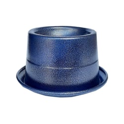 Comedouro Royale Alto Anti Formiga Azul Pequeno Para Gatos