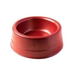 Comedouro Royale Pesado Vermelho Para Cães - 1 Unidade - Tamanho PP