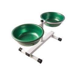 Comedouro Royale Regulável Verde Para Cães - 1 Unidade - Tamanho P