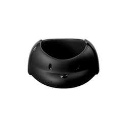 Comedouro Sanremo Plástico Preto Para Cães 300Ml - 1 Unidade - 300 Mililitros
