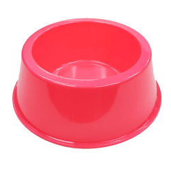 Comedouro Simples Rosa Neon Médio Pet Toys - 1000Ml Para Cachorros