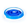 Comedouro Slow Food Truqys Pets Para Cães E Gatos - Azul Médio - Tamanho M