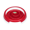 Comedouro Slow Food Truqys Vermelho Médio Para Cães E Gatos