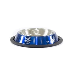 Comedouro The Pets Inox Azul Gatos 150Ml - 1 Unidade