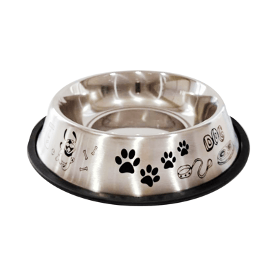 Comedouro The Pets Inox Decor Para Cães - 1100Ml