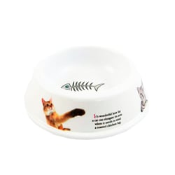 Comedouro The Pets Melamina Para Gatos 14Cm - 1 Unidade