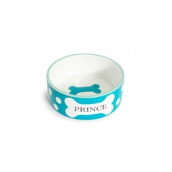 Comedouro The Pets Porcelana Princesa Azul Pequena 400Ml - 1 Unidade