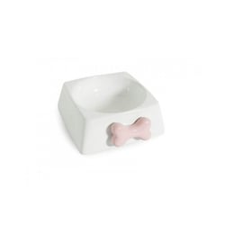 Comedouro The Pets Porcelana Rosa 500Ml