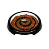 Comedouro Truqys Slow Food Preto Para Cães E Gatos - Tamanho G
