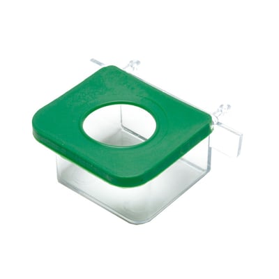 Comedouro Tudo Pet Com 1 Furo Para Pássaros - Cores Sortidas - 1 Unidade
