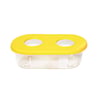Comedouro Tudo Pet Oval Com Furos Para Pássaros - 1 Unidade - Tamanho M
