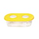 Comedouro Tudo Pet Oval Com Furos Para Pássaros - 1 Unidade - Tamanho M - Tamanho M