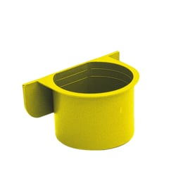 Comedouro Tudo Pet Para Papagaio Amarelo - 1 Unidade