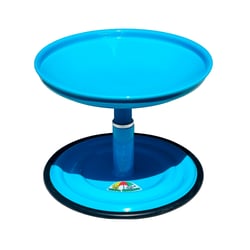Comedouro Vida Mansa Miau Miau Azul Para Gatos
