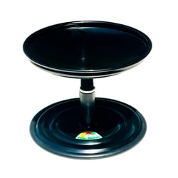 Comedouro Vida Mansa Miau Miau Preto Para Gatos