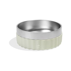 Comedouro Zee.Dog Tuff Médio Mayo Star Sage Para Cães - 1 Unidade