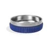 Comedouro Zeedog Tuff Stripes Blue Para Cães Pequeno - 1 Unidade