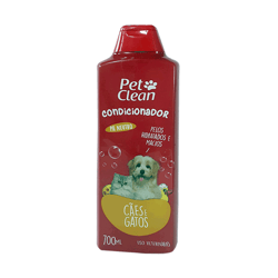 Condicionador Pet Clean Para Cães E Gatos - 700Ml - 700 Mililitros