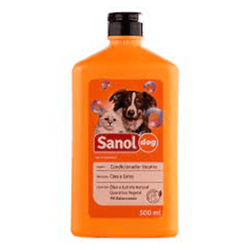 Condicionador Sanol Dog Neutro Para Cães E Gatos - 1 Unidade - 500 Mililitros