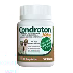 Condroton Vetnil 500Mg - 60 Comprimidos