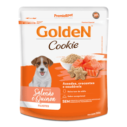 Cookie Golden Para Cães Filhotes Salmão E Quinoa - 350G - 1 Unidade
