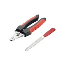 Cortador De Unhas E Lixa Akio Para Cães E Gatos - 1 Kit