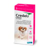 Credeli Antipulgas E Carrapatos Caes 2,5 A 5,5Kg 3 Comprimidos