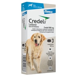 Credeli Antipulgas E Carrapatos Para Cães De 22 A 45Kg - 3 Comprimidos