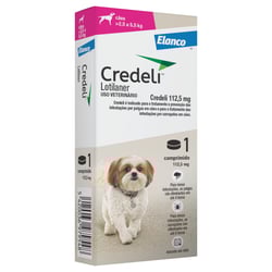 Credeli Antipulgas E Carrapatos Para Cães De 2,5 A 5,5Kg - 1 Comprimido