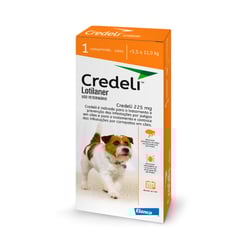 Credeli Antipulgas E Carrapatos Para Cães De 5,5 A 11Kg - 1 Comprimido.