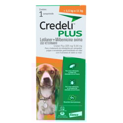 Credeli Plus Antipulgas Para Cães De 5,5 A 11Kg - 1 Comprimido
