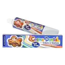 Creme Dental Catdog Tutti-Frutti Para Cães E Gatos - 1 Unidade