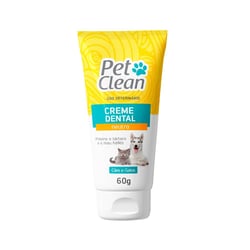 Creme Dental Pet Clean Sabor Neutro Para Cães E Gatos 60G - 1 Unidade