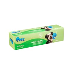 Creme Dental Petz Menta Para Cães E Gatos 90G - 1 Unidade