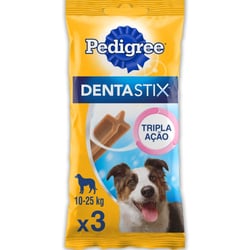 Cuidado Oral Dentastix Pedigree Para Cães Adultos Raças Médias - 3 Unidades