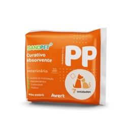 Curativo Absorvente Bandpet Para Cachorros - 7 Unidades Pp