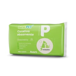 Curativo Absorvente Bandpet Para Cachorros - 7 Unidades