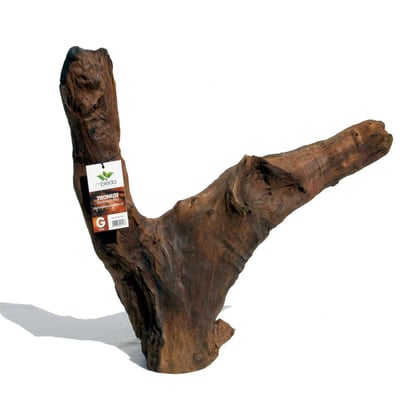 Decoração Aquário Mbreda Tronco Natural Para Peixes - Tamanho G