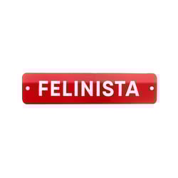 Decoração Placa Esmaltada Cansei De Ser Gato Felinista