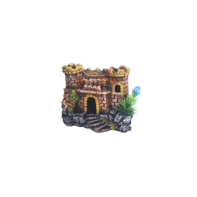 Decoracao Trema Para Aquarios Castelo